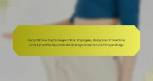 Kursy Zdrowia Psychicznego Online: Przystępne, Elastyczne i Prowadzone przez Ekspertów Nauczanie dla Dobrego Samopoczucia Emocjonalnego