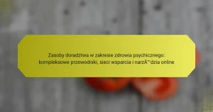 Zasoby doradztwa w zakresie zdrowia psychicznego: kompleksowe przewodniki, sieci wsparcia i narzędzia online